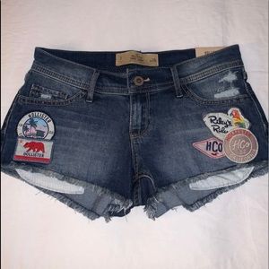 NEW Hollister jean shorts